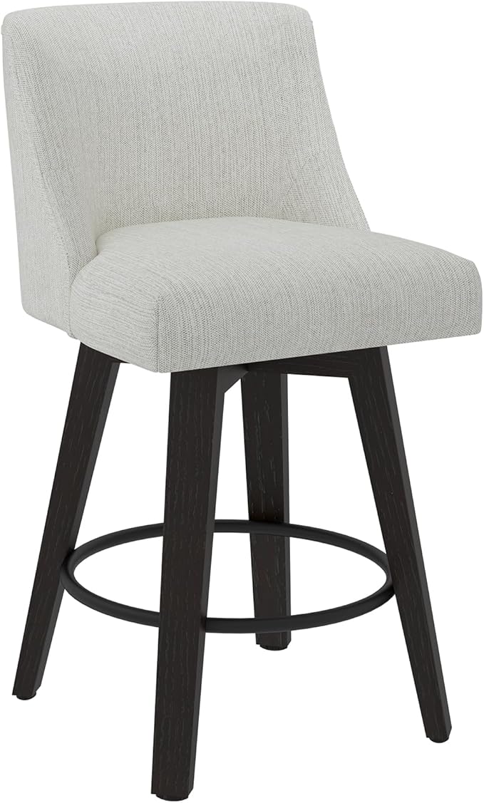 Counter Height Swivel Bar Stools Set of 3, 26 Inch Bar Stools - Image 7