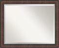 Amanti Art Brown Bathroom Mirror by AmantiArt