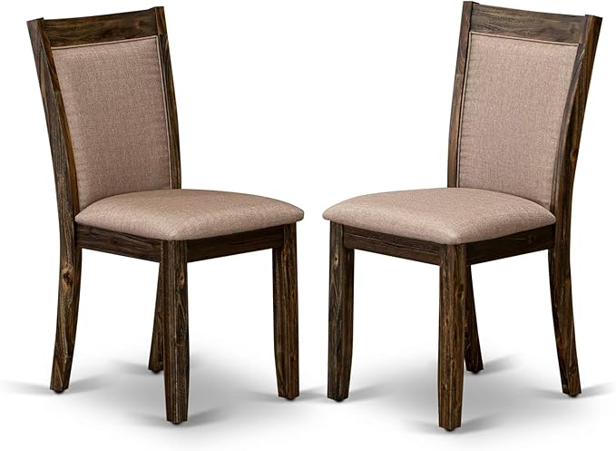 East West Furniture X727MZ716-5 5 Piece Modern Dining Table Set Includes a - Image 4