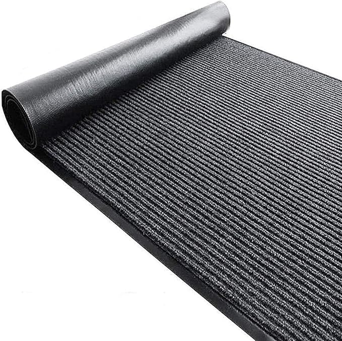TANYOYO3' X 6' Commercial Grade Door Floor Mat Brush Step Entrance Mat Vinyl by TANYOYO