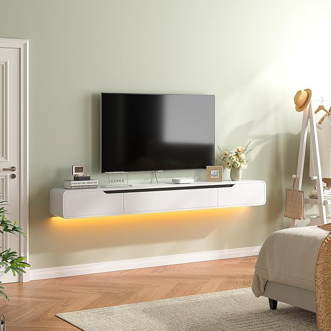 Fully-Assembled Floating TV Stand - Image 7