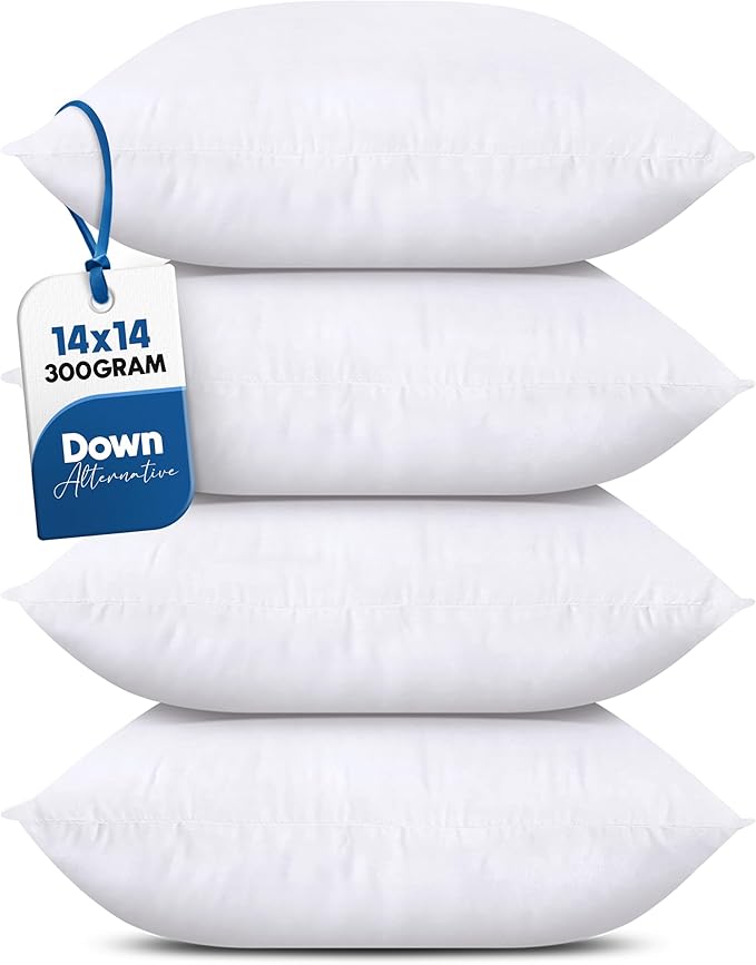 Utopia Bedding Throw Pillows, 14 x 14 Inches Pillows by UTOPIABEDDING