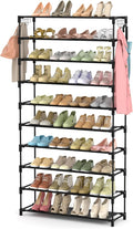 10 Tiers Shoe Rack 50 Pairs Large Capacity Tall Shoe Organizer Sturdy Shoe by LANTEFULforTidyingHouse