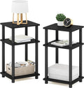 Furinno Just 3-Tier Turn-N-Tube End Table / Side Table / Night Stand / Bedside by Furinno-FitsYourSpaceFitsYourBudget