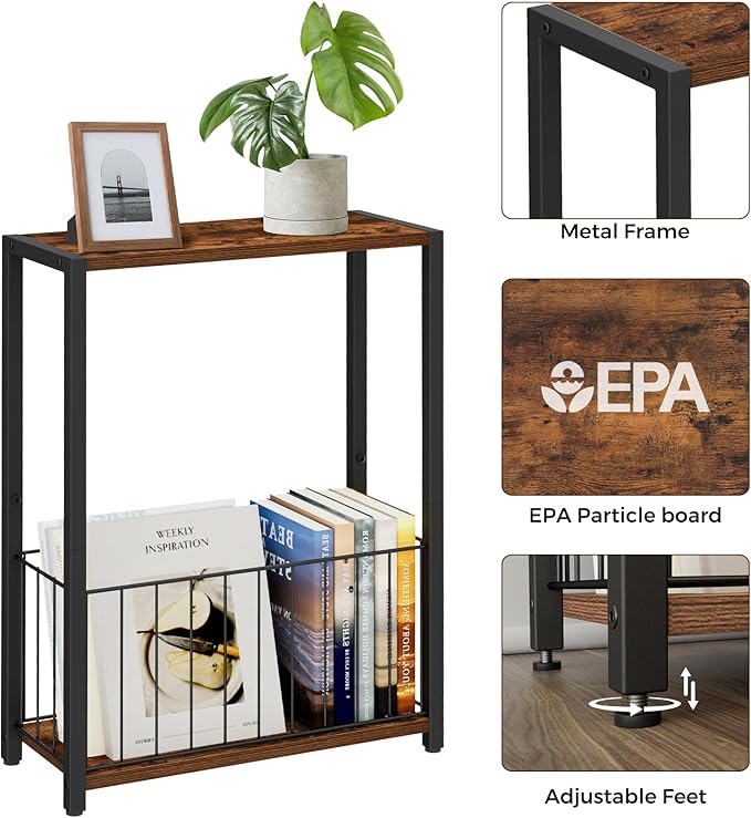 Narrow Side Tables Set of 2 - Image 5