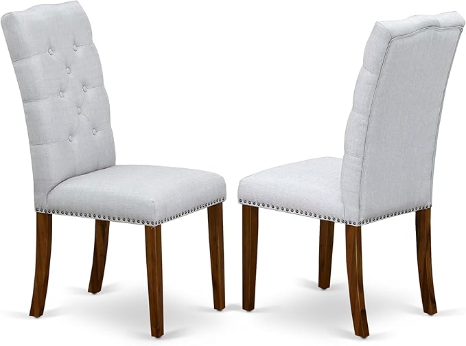East West Furniture ELP8T05 Elsa Parson Dining Chairs by EastWestFurniture