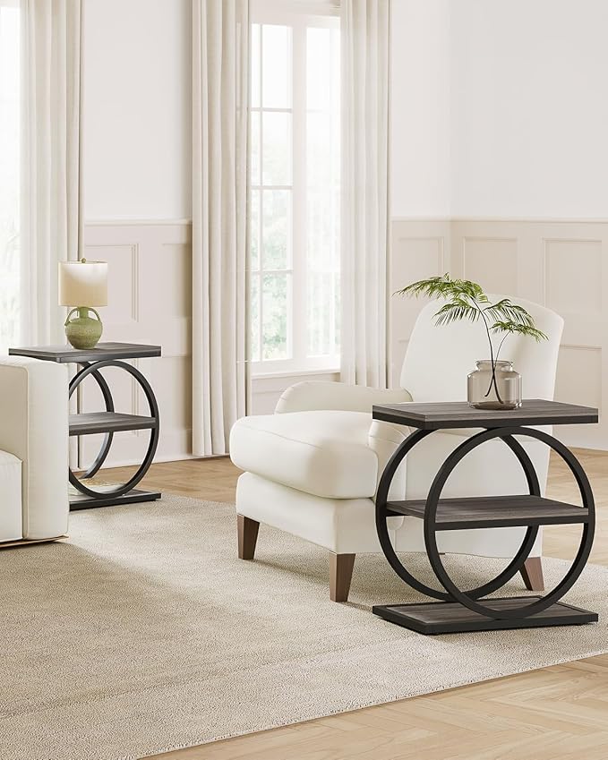 LITTLE TREE End Table Set 2, Side Table - Image 7