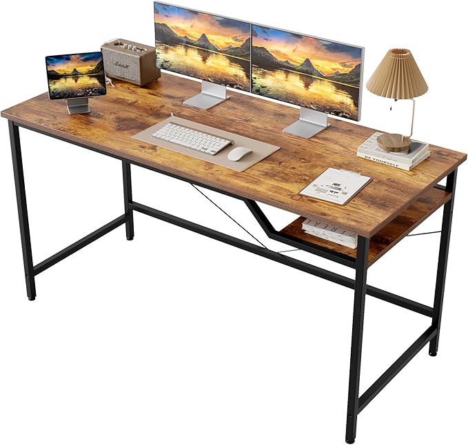 Computer Desk 55 X 24 inch, Gaming Desk by MERICONIA