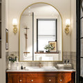 Arch Bathroom Mirror, 36x48 Inch by EASLY