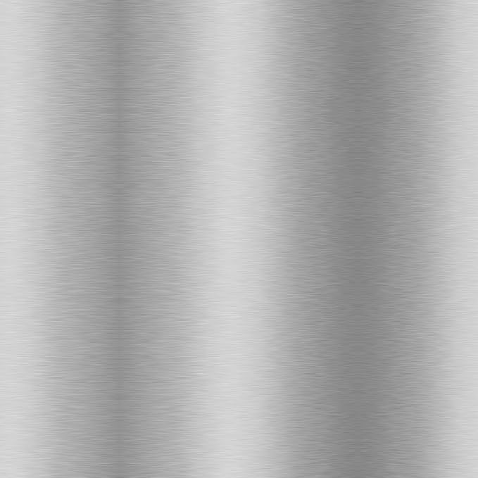 Armen Living Titana 26" Counter Height Swivel Grey Faux Leather and Brushed - Image 10