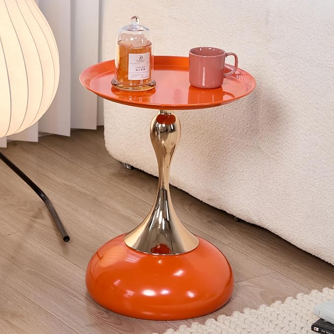 Stylish Hourglass Side Table - Image 4