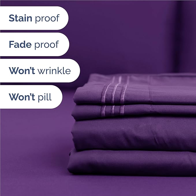 Full Size 4 Piece Sheet Set - Image 5