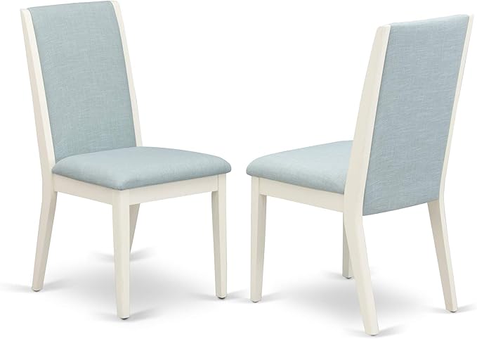 East West Furniture X097LA015-6 6 Piece Kitchen Table Set Contains a Rectangle - Image 4