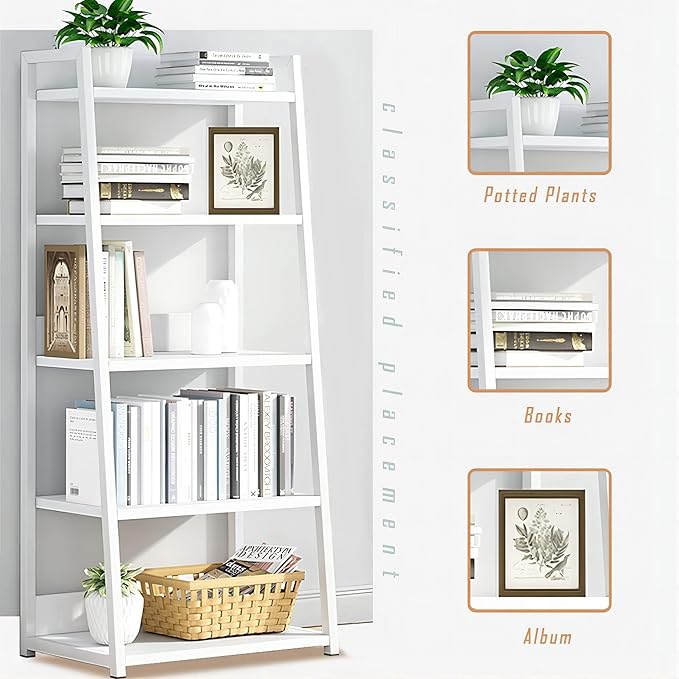 IOTXY 5 Tier Open Bookshelf - Image 4