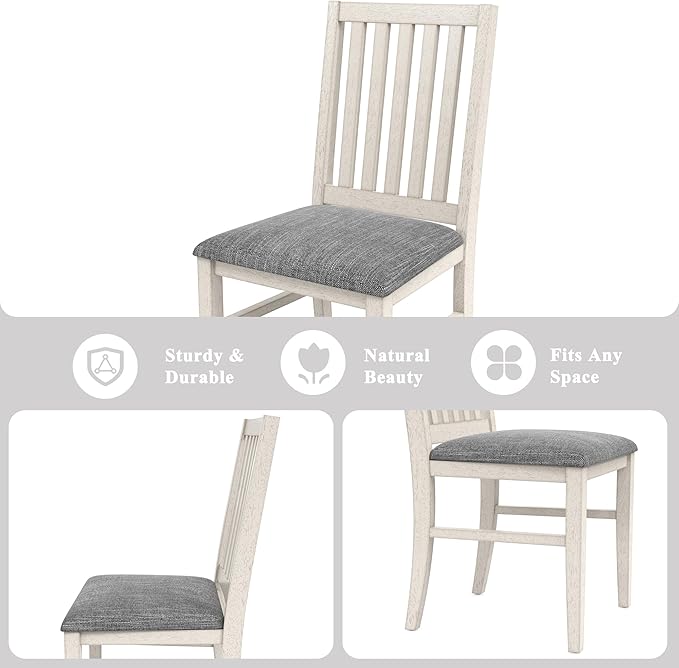 Solid Wood Dining Table, Part of Dining Table Set, Mix and Match Table & Chair - Image 3