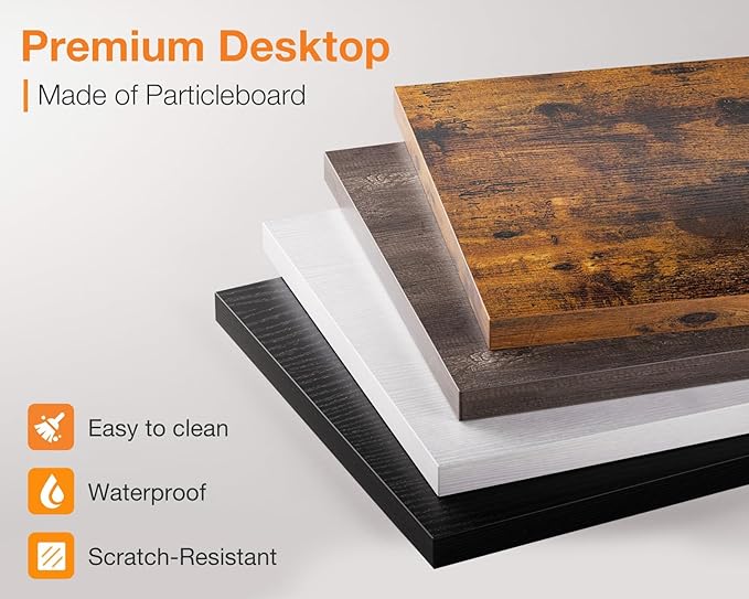 Coleshome 71 Inch Computer Desk, Modern Simple Style Desk - Image 7