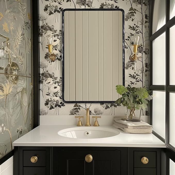 ANDY STAR Hand-Forged Black Bathroom Mirrors - Image 3