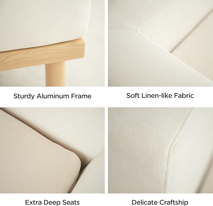 Acanva Minimalist Modular Sectional Sofa - Image 6