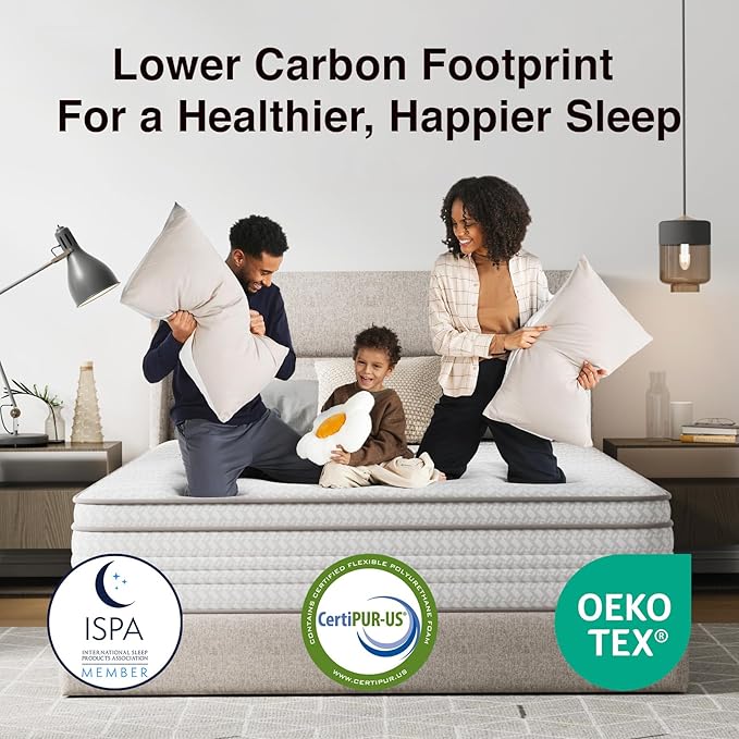 Novilla Full Size Mattress, 10 Inch Full Mattresses in a Box - Image 7