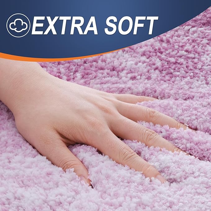 OLANLY Bathroom Runner Rugs 44x24, Extra Soft Absorbent Microfiber Bath Rugs - Image 2