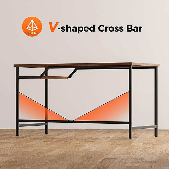 Computer Desk 55 X 24 inch, Gaming Desk - Image 9