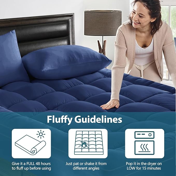 CYMULA Mattress Topper Queen Size - Image 5