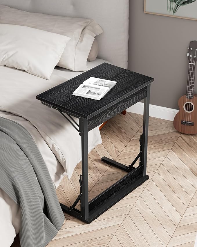 Tatub Folding TV Tray Table Set of 2, Small Sofa-Side Laptop Desk - Image 8
