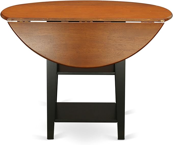 East West Furniture SUPF5-BCH-C 5 Piece Kitchen Table & Chairs Set Includes a - Image 8