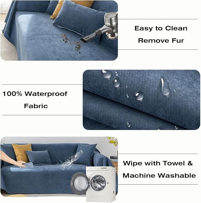 STACYPIK 100% Waterproof Sofa Covers - Image 8