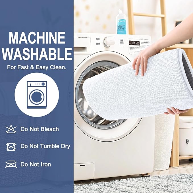 OLANLY Thick Memory Foam Bath Mat Rug 36x24, Extra Soft Absorbent Bathroom Rug - Image 6