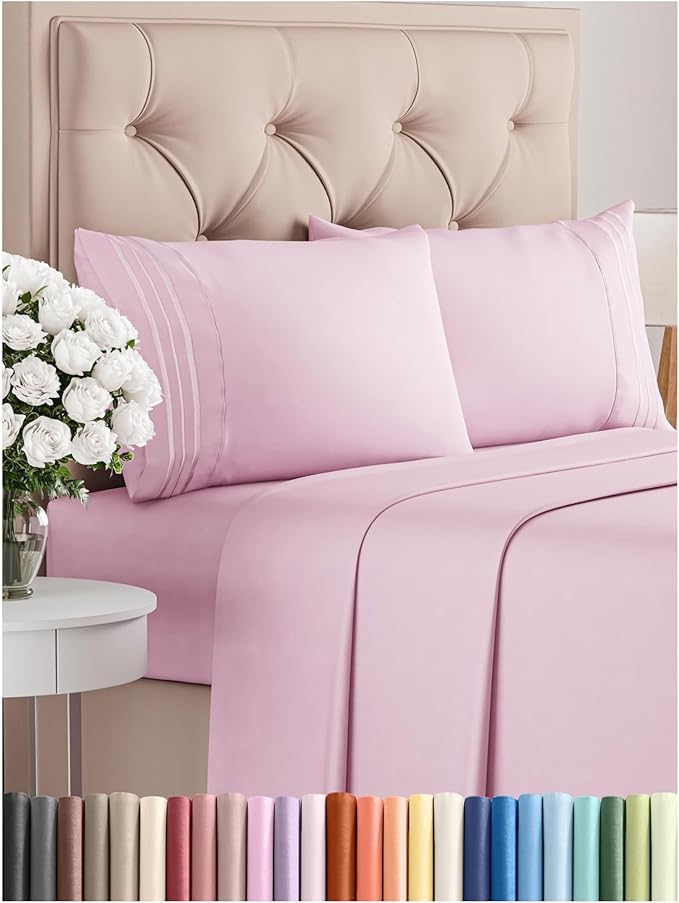 Queen Size 4 Piece Sheet Set by CGKUnlimited