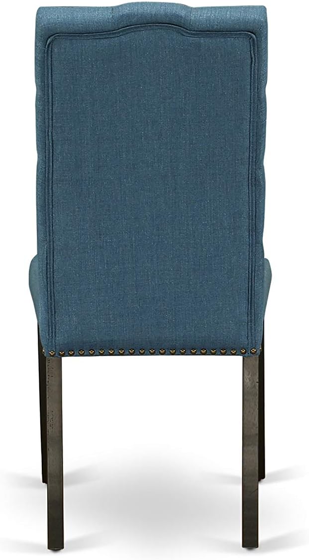 East West Furniture ELP1T21 Elsa Parson Kitchen Chairs - Image 8