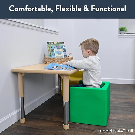 Children's Factory Cube Chair, Flexible Seating Classroom Furniture - Image 6