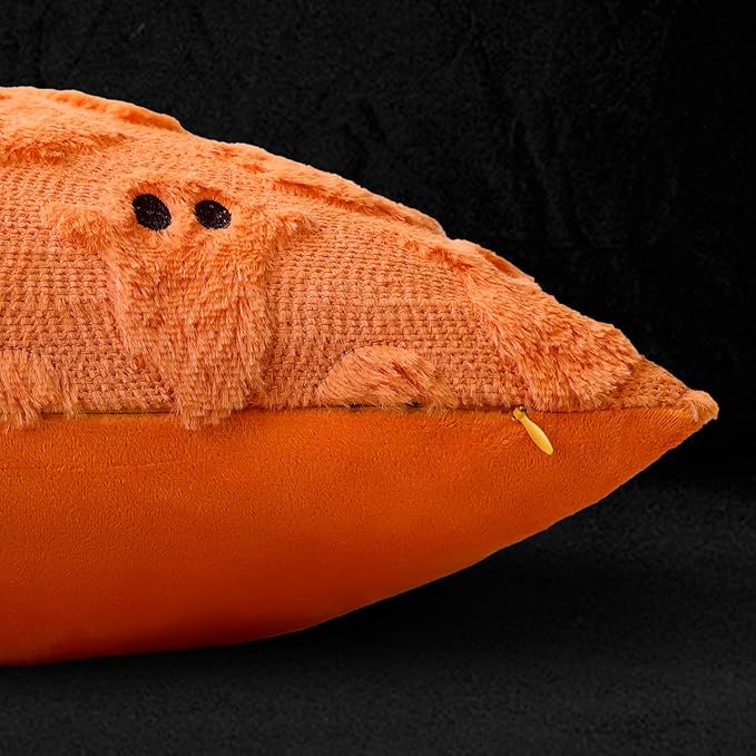 4TH Emotion Halloween Ghost Decorative Pillow Covers 16x16 Set of 2 - Image 3