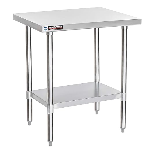 DuraSteel 24x30 Stainless Steel Work Table by DuraSteel