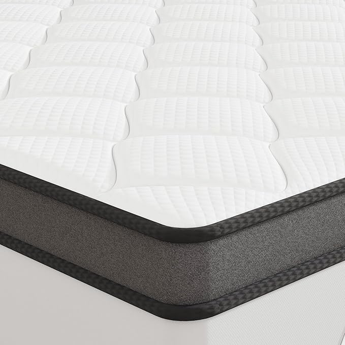 ELEMUSE 3 Inch Twin Memory Foam Mattress Topper, High Density Gel Foam Bed - Image 9