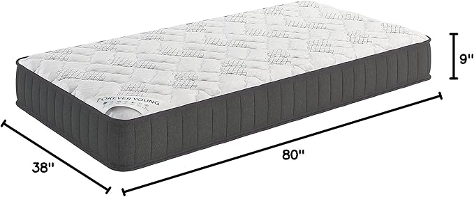 Ottomanson Twin XL 9" Hybrid Mattress - Image 2