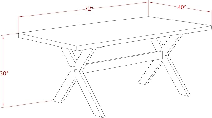 East West Furniture X727FO749-9 9 Piece Dining Room Furniture Set Includes a - Image 12
