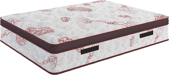 Ottomanson Full 13" Luxury I Eurotop Mattress, Medium-Firm Memory Foam Comfort - Image 2