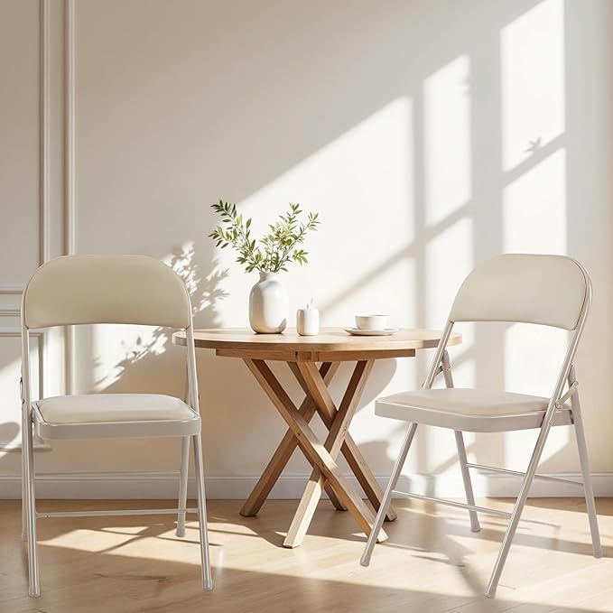 HealSmart 2 Pack Folding Chairs - Image 7