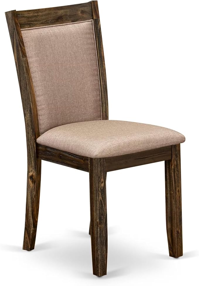 East West Furniture V797MZ716-7 7 Piece Dining Table Set Consist of a Rectangle - Image 10