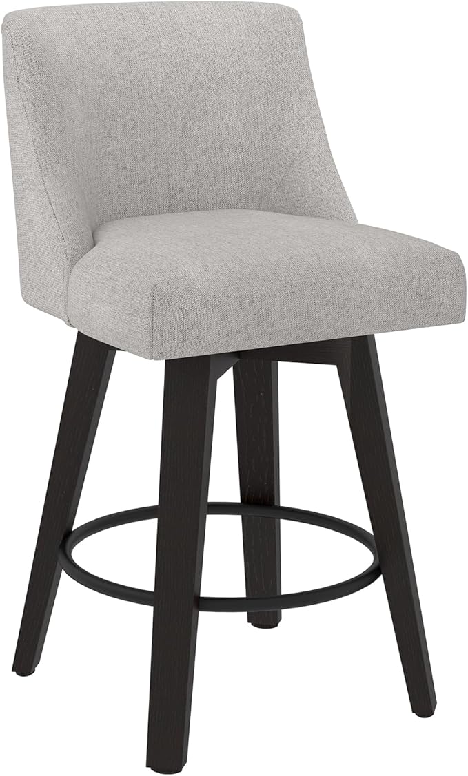 Counter Height Swivel Bar Stools Set of 6, 26 Inch Bar Stools - Image 7