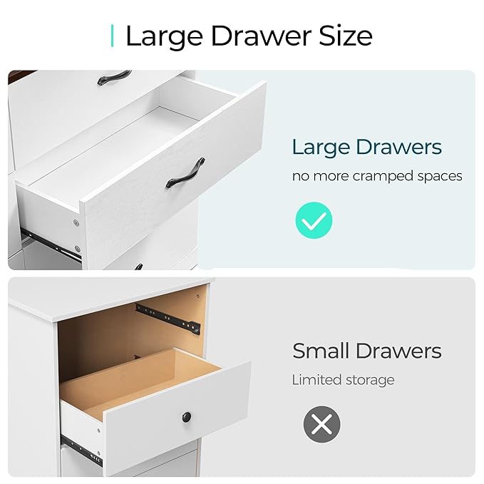 LINSY HOME 9 Drawer Dresser for Bedroom, Modern TV Stand Dressers - Image 7