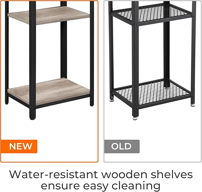 Yaheetech Tall End Table Set of 2, Small Places - Image 6