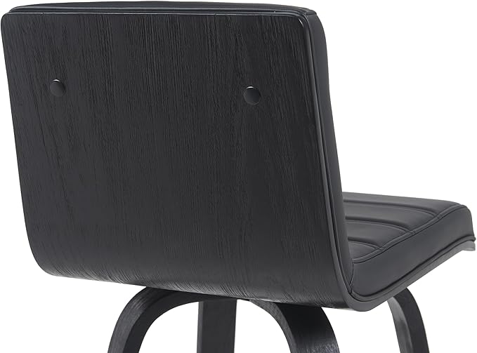 Armen Living Vienna Modern Swivel 26" Counter Height Barstool - Image 6