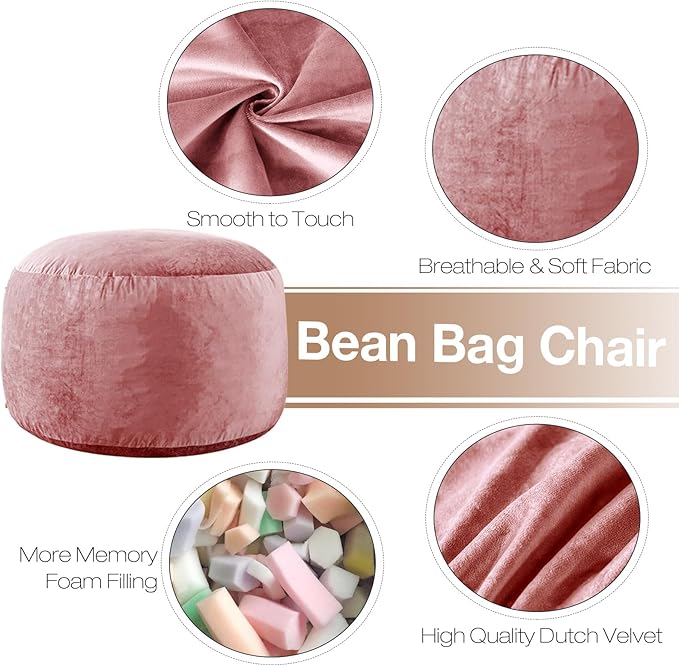 5 Ft Bean Bag Chairs for Adults - Image 2