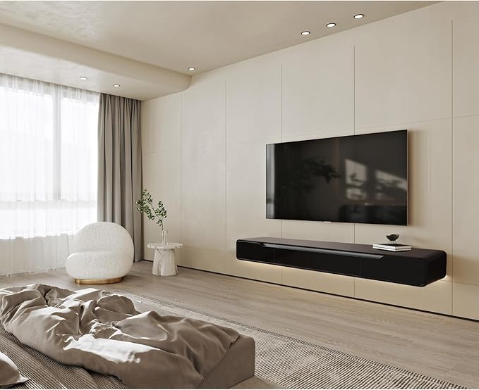 High Gloss Floating TV Stand - Image 7