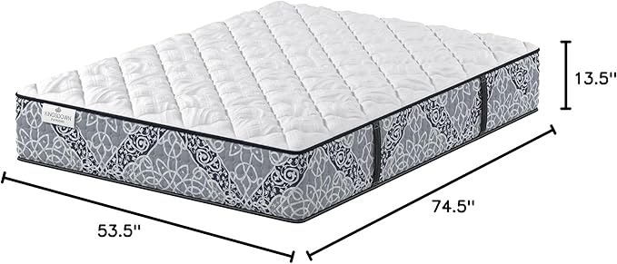 Kingsdown Firm Hybrid Mattress Full Cooling Gel Memory Foam Layer Multi-Layered - Image 2