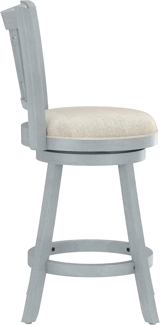 Hillsdale Fairfox 24.5" Wood Swivel Counter Height Stool - Image 9
