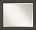 Amanti Art Brown Bathroom Mirror by AmantiArt